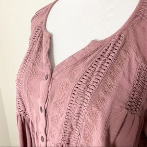 Vintage America XL light purple tunic